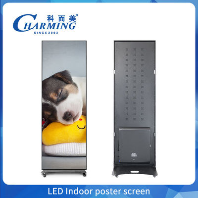 Commercial Portable Centre commercial Écran LED P2.5 Affiche signalisation numérique devant Écran d'affichage LED
