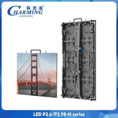 P2.6 Vidéo de location de murs en aluminium coulé sous pression Écran de location à LED extérieur