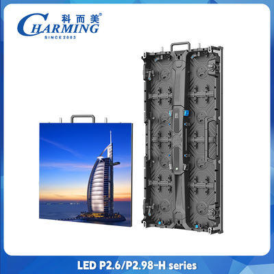 P2.6 Vidéo de location de murs en aluminium coulé sous pression Écran de location à LED extérieur
