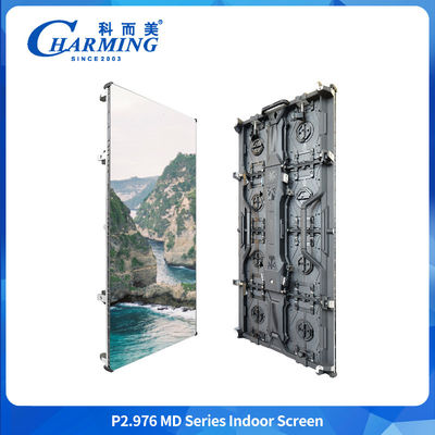 N'importe quelle forme de mur vidéo LED série P2.98 MD Écran intérieur Fonctionnalité solide Affichage numérique