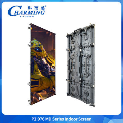 Écran à LED flexible Écran incurvé intérieur P2.98 Service avant 7680HZ Mur vidéo à LED