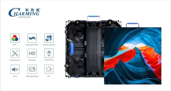 Couleur RVB de haute qualité 400W P2.6 Série Kaito-K Affichage intérieur 140 ° super grand angle de vision