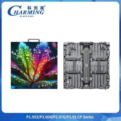 500*500/1000*84MM Boîte en alliage d'aluminium courbe flexible SMD1921 140° Grand angle de vision Écran vidéo de location intérieur et extérieur