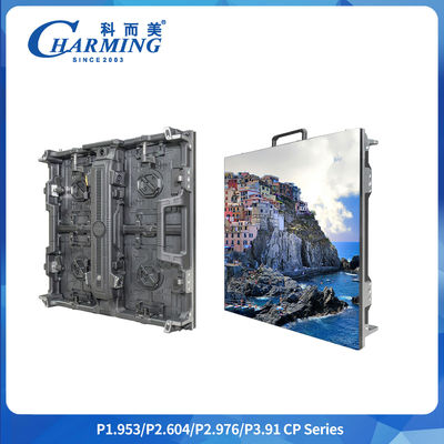 Écran LED intérieur Smd1515 7680hz Affichage vidéo Écran mural LED Publicité intérieur P1.953 Écran LED intérieur
