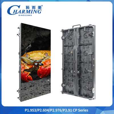 Armoire MaxPower 400w P2.6/2.98/3.91 Série CP Paroi vidéo LED extérieure avec positionnement de boule de ressort