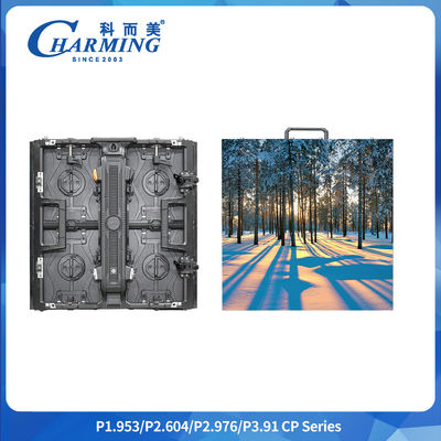 P2.6 P2.98 Écran LED Affichage vidéo Écran de location LED murale Pixel Pitch 3,91 mm Intérieur HD Location LED Écran incurvé et flexible