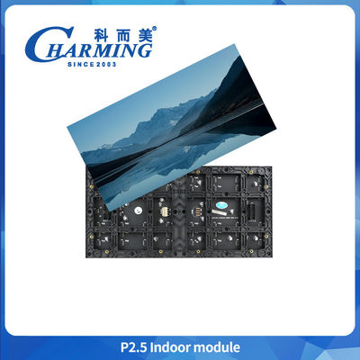 800 CD/m2 Charmant HD P2.5 Modules LED intérieurs Grandes couleurs entières 16 bits P2 P3 P4 P5 Tableau publicitaire vidéo intérieure