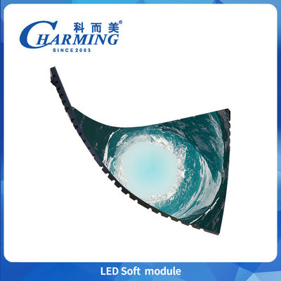 2025 Le plus populaire 3840 Hz HD Module LED P2 P2.5 P3 P3.076 P4 Module souple LED Écran d'affichage LED intérieur flexible