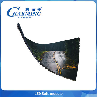Modules à LED doux à l'intérieur haute performance P2.5 800cd/m2 Module à LED pleine couleur IP40 Module à écran LED flexible pour centre commercial