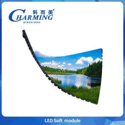 Prix d'usine P4 Module souple LED Affichage intérieur Vedio Écran murale Poids 255g 256*128MM Écran SMD2020 Adveresting