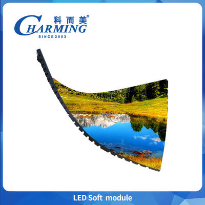 Module souple à LED en gros P4 Poids du panneau d'affichage intérieur 255g 256*128MM Faible consommation d'énergie