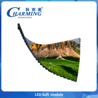 Module souple LED Scène souple LED Location d'écran intérieur Économie d'énergie flexible Faible latence