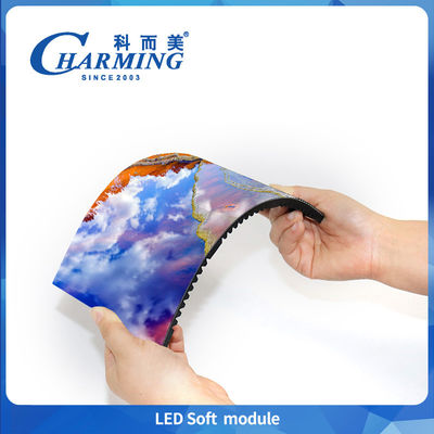 Maintenance frontale créative HD flexible Module LED doux P1.86 P2 P2.5 P3 Publicité incurvée Affichage rond Écran LED semi-circulaire
