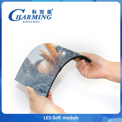 Affichage à LED P4 à l'intérieur en couleur P2.5 Module à LED souple Affichage flexible