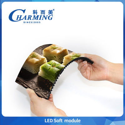 320x160 Module souple à LED intérieur P2 P2.5 P3.076 7680 Module à taux de rafraîchissement élevé Affichage pour les formes artistiques