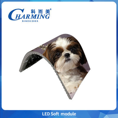 Produit populaire P1.86/P2/P2.5/P3.076 Module souple LED intérieur 220v 4k LED Affichage flexible pour bar / mariage