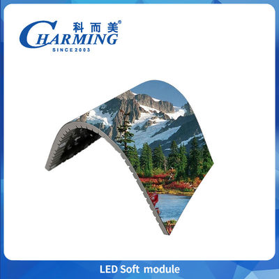 320x160 Module souple à LED intérieur P2 P2.5 P3.076 7680 Module à taux de rafraîchissement élevé Affichage pour les formes artistiques