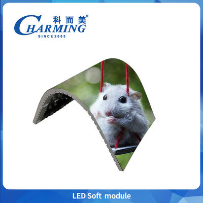 Charmant 7680Hz Taux de rafraîchissement élevé HD Module magnétique LED P2 P2.5 P3 P3.076 P4 Modules d'écran LED Intérieur Écran d'affichage LED flexible