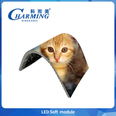 Charmant 7680Hz Taux de rafraîchissement élevé HD Module magnétique LED P2 P2.5 P3 P3.076 P4 Modules d'écran LED Intérieur Écran d'affichage LED flexible