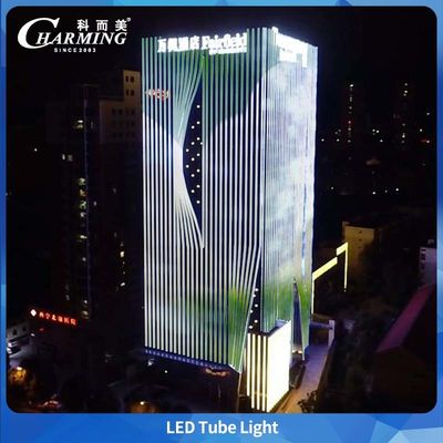 Tube de lumière LED extérieur U38-1000 1000*38*58MM IP65 Alliage d'aluminium + PC Éclairage linéaire extérieur varié