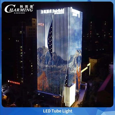 Tube lumineux à LED en matériau PC étanche IP65, luminaire étanche à LED, vente chaude en extérieur