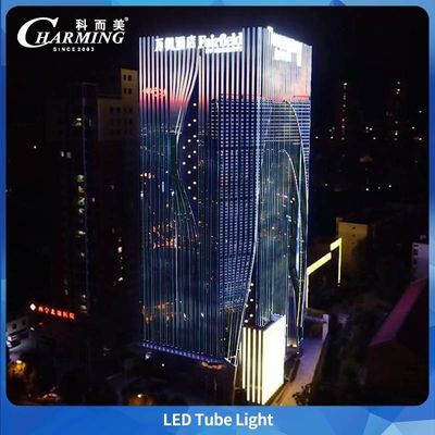 Tube lumineux LED U40 avec BIS et LAN SASO, conception de ligne cachée pour l'extérieur, étanche et design environnemental