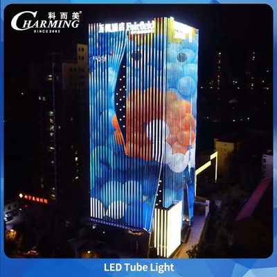 Rating IP65 SPI extérieur 500/1000MM tube LED avec couverture anti-UV-PC pour la publicité d'éclairage clair et lumineux