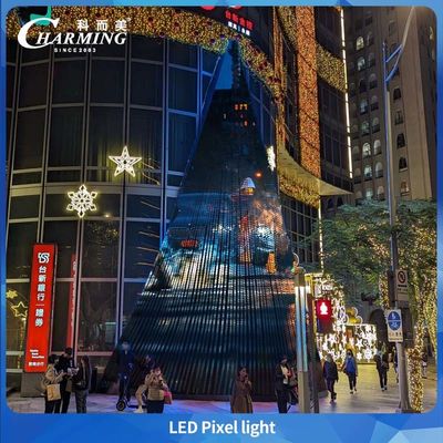 30 mm Rgb Dc24v Dot Pixel Outdoor Led Point Dmx Pixel Led Dot Light pour le bâtiment de façade