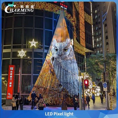 30 mm Rgb Dc24v Dot Pixel Outdoor Led Point Dmx Pixel Led Dot Light pour le bâtiment de façade