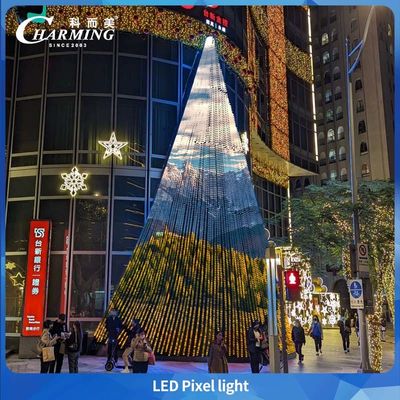 L'éclairage de bâtiment extérieur à LED à pixel LED SPI