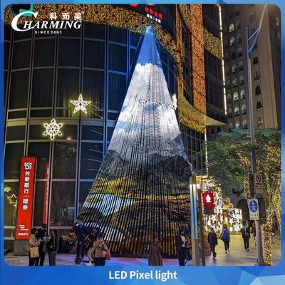 Nouvelles technologies LED Pixels luminaires 50C SMD3535 IP66 SPI contrôle lumière extérieure décoration extérieure murale lumières de parc de scène