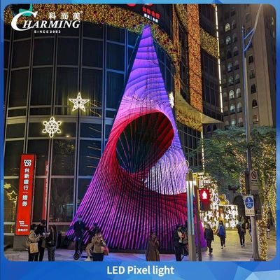 Charming série Led Point Light 40D 40*27.3MM Matériau PC IP66 Décorations de Noël Éclairage de bar Décorations murales extérieures