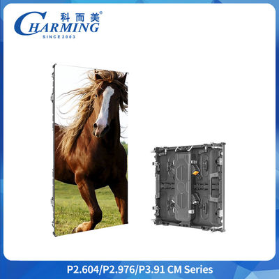 P3.91 Écran publicitaire à LED de location extérieure IP65 7680Hz 500x1000mm/500*500mm