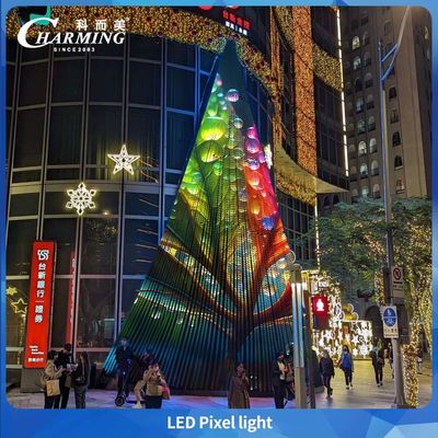 Projecteur LED pixel CM-30C RGBW Blanc 4000K IP66 Étanche Structurel Haute Luminosité pour Éclairage Mural Extérieur