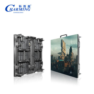 Série CP P2.604 Affichage LED flexible 500x500mm 147456 points/m2 IP42 pour les murs vidéo intérieurs sans couture
