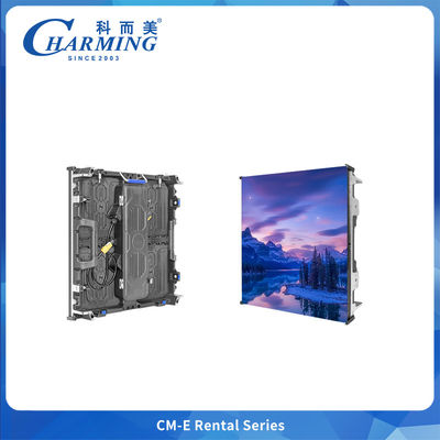 Livré avec câble d'alimentation Écran LED de location extérieur Amélioration de l'efficacité de 150%