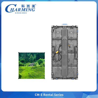 Intégration du cordon d'alimentation pour armoire d'affichage LED de location avec trou de serrure pour connexion de treillis pour événements de scène de concert