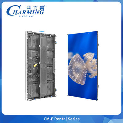 Charming P2.976 Indoor CM-EE Series Écran d'affichage LED à couleur complète imperméable à l'eau à la location avec armoire en alliage d'aluminium 500x1000mm