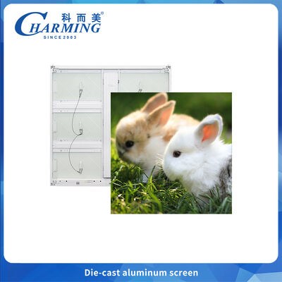 câblage caché affichage extérieur LED P6 installation fixe pour la publicité avec une luminosité élevée de l'usine de Chine