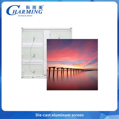 Outdoor LED display P6 Thin and light for advertising with high brightness and high protection