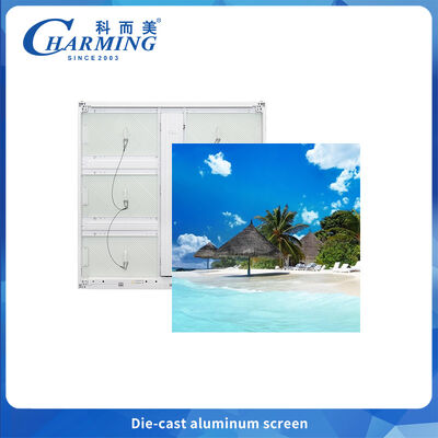 P6 Publicité en extérieur 6500 CD/m2 Lumière LED Mur vidéo imperméable à l'eau pour le jeu de la piscine