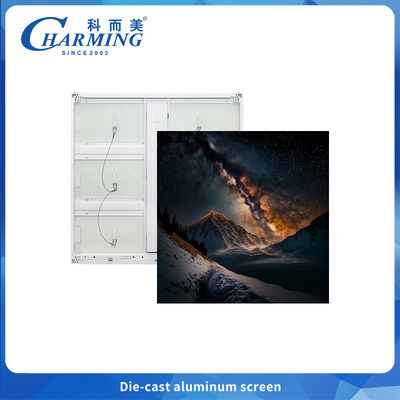 Écran LED en aluminium moulé sous pression extérieur IP65 P4.44-P10 Entretien avant/arrière Ultra Light 25 kg/armoire