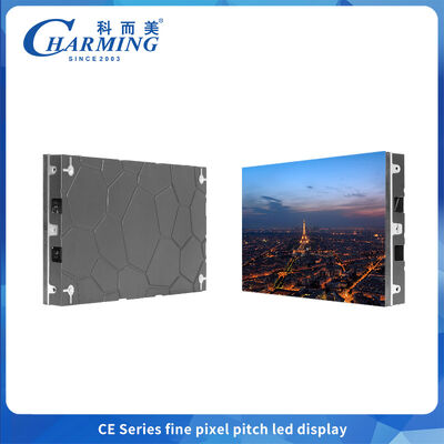 Écran LED à pas fin P1.25 P1.53 pixels 640*480mm avec maintenance frontale pour conférence et exposition