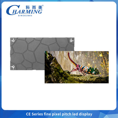 Affichage à LED à haute résolution Intérieur Conception modulaire 8K rafraîchissement Accès avant magnétique multi-tailles d'épissage pour installation fixe