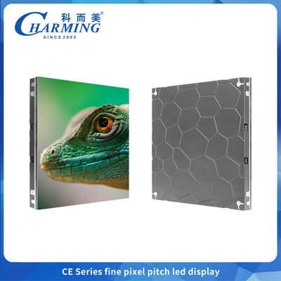 Affichage à LED à haute résolution Intérieur Conception modulaire 8K rafraîchissement Accès avant magnétique multi-tailles d'épissage pour installation fixe