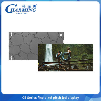 Écran LED d'intérieur à petit pas de pixel Panneau en alliage d'aluminium pour mur d'église avec plusieurs tailles