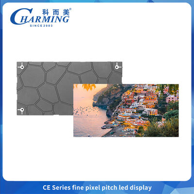 Écran LED intérieur P1.53 à taux de rafraîchissement élevé, petits pixels, adapté aux salles de réunion d'entreprise