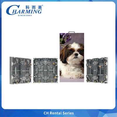 7680HZ extérieur P3.91 Armoire courbée/flexible/angle droit avec poignée de module pour scènes