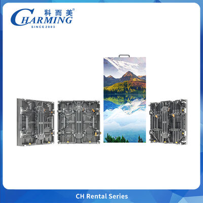 IP65 Paroi vidéo extérieure LED série CH 500x500mm Léger 7,9 kg Entretien avant/arrière pour location de scène