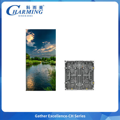 Affichage LED de location P391 Garde d'angle semi-automatique ultra mince avec écran extérieur imperméable à l'eau IP65 Convient à la location